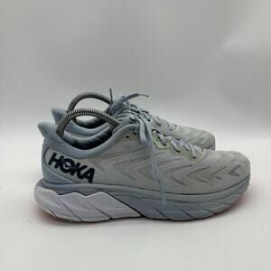 Womens 8.5B Hoka One One Arahi 6 Running Shoes Plein Air Blue Fog 1123195 PABF